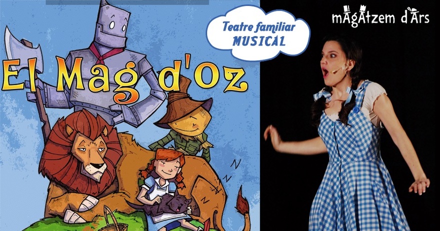 El mag d'Oz de Magatzem d'Ars en el Teatre Gaudí
